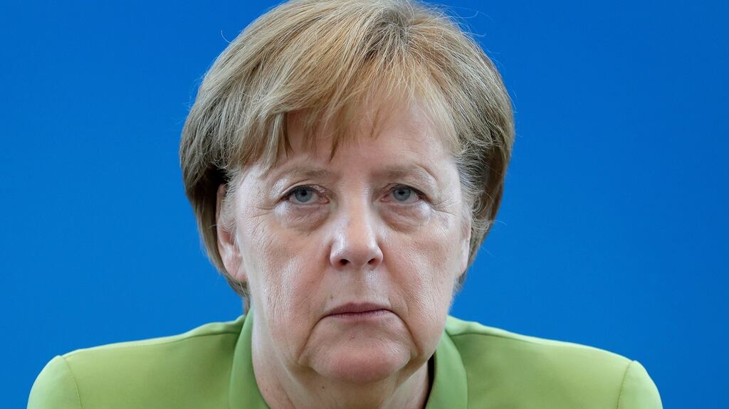 A weekend poll for ‘Bild’ suggested public opinion has finally tipped against the Angela Merkel on the refugee question. Photograph: Michael Sohn/AP Photo