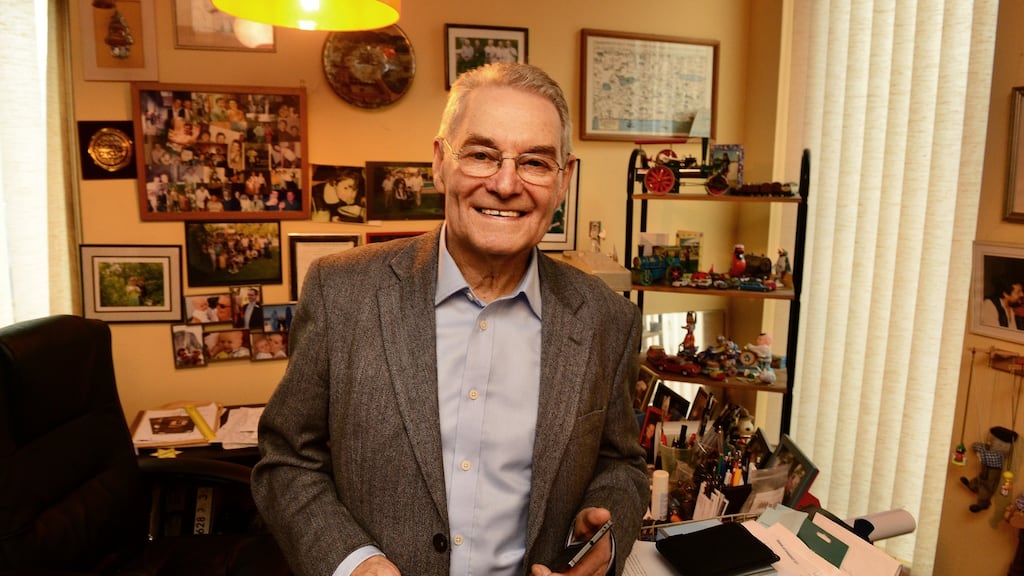 Tomi Reichental: “What is happening in Syria is because of civil war and what happened to the Jewish people was very specific. But the end product – people trying to escape – is the same thing.” Photograph: Cyril Byrne