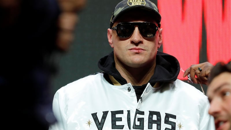 Heavyweight world champion boxer Tyson Fury. Photograph: Steve Marcus/Reuters