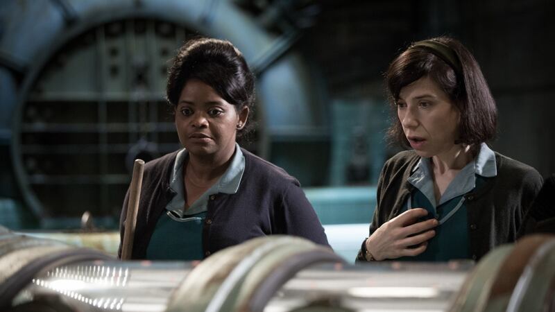 Octavia Spencer and Sally Hawkins in “The Shape of Water”