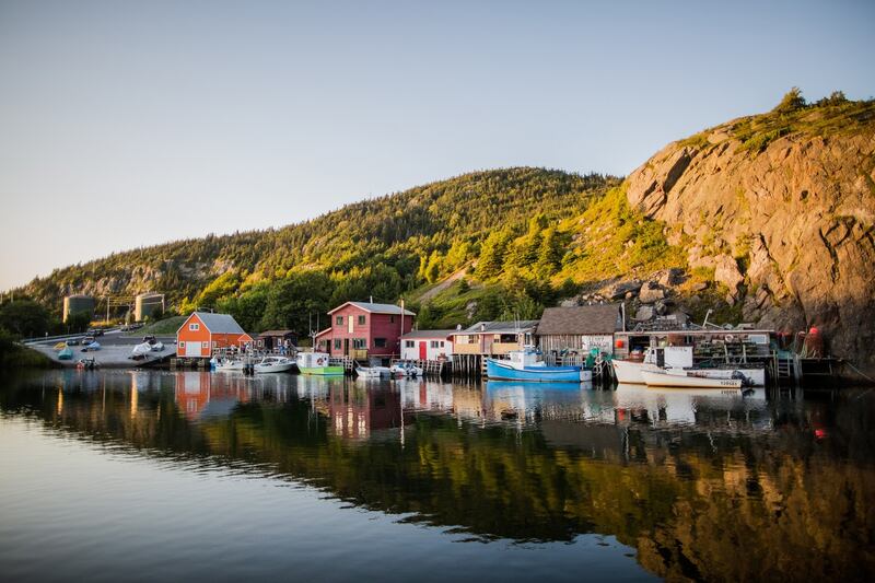 Irish Loop: the fishing village of Quidi Vidi is home to the Mallard Cottage restaurant and inn. Photograph: Candace Kennedy/New York Times