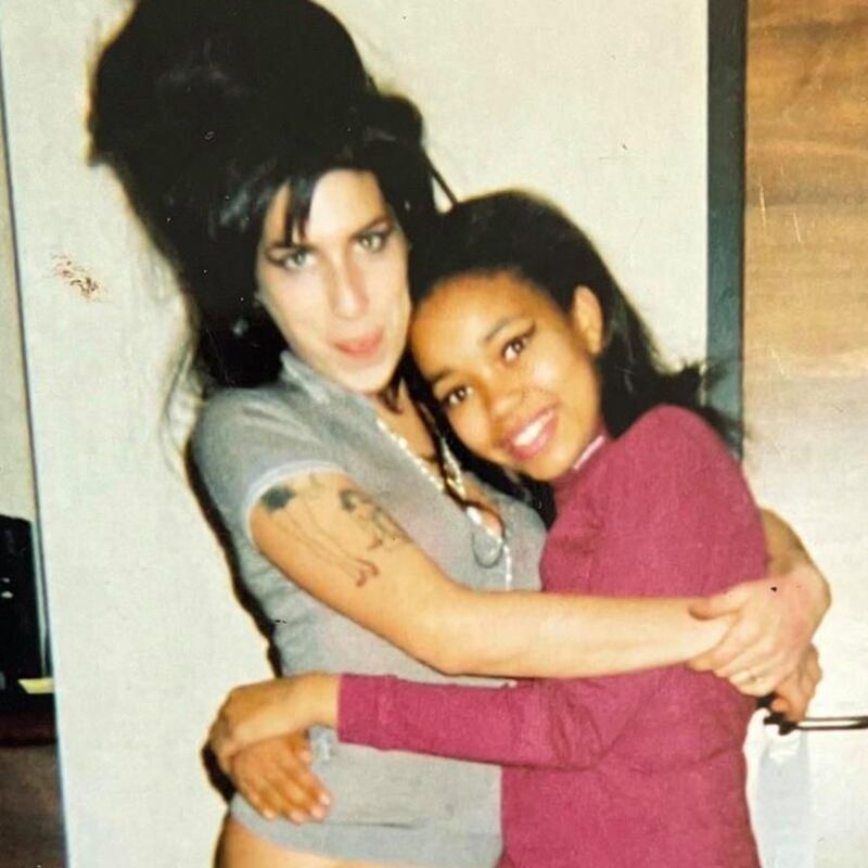 Amy Winehouse became Dionne Bromfield’s godmother, mentor and friend. Photograph: MTV/Dionne Bromfield