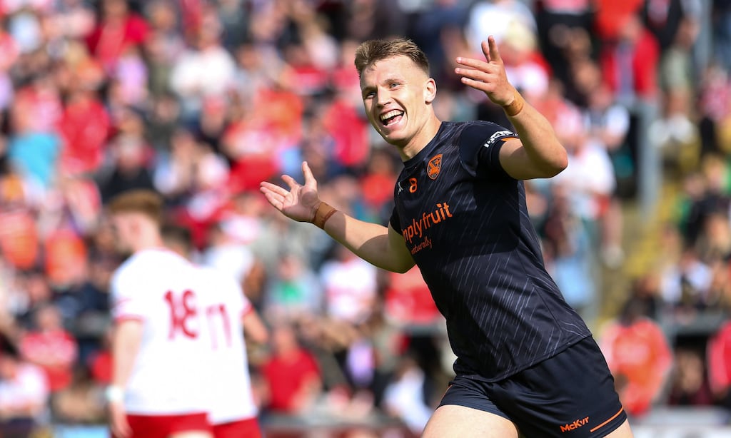 Armagh's Rian O'Neill: has been helped immeasurably by the fact that Armagh’s attack has evolved and spread out over the past few seasons. Photograph: Lorcan Doherty/Inpho