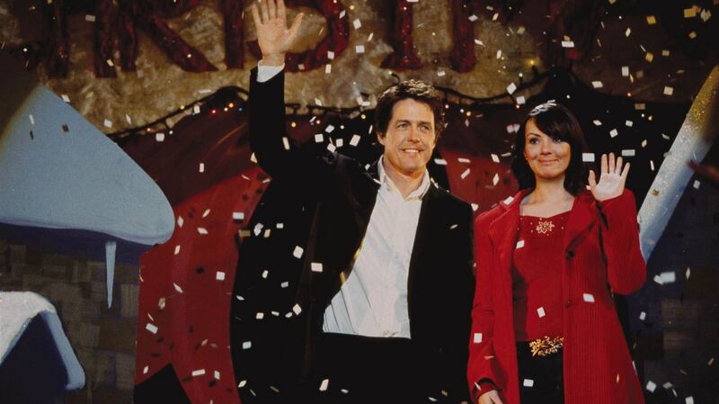 Hugh Grant with Martine McCutcheon in in the perennially popular Love Actually