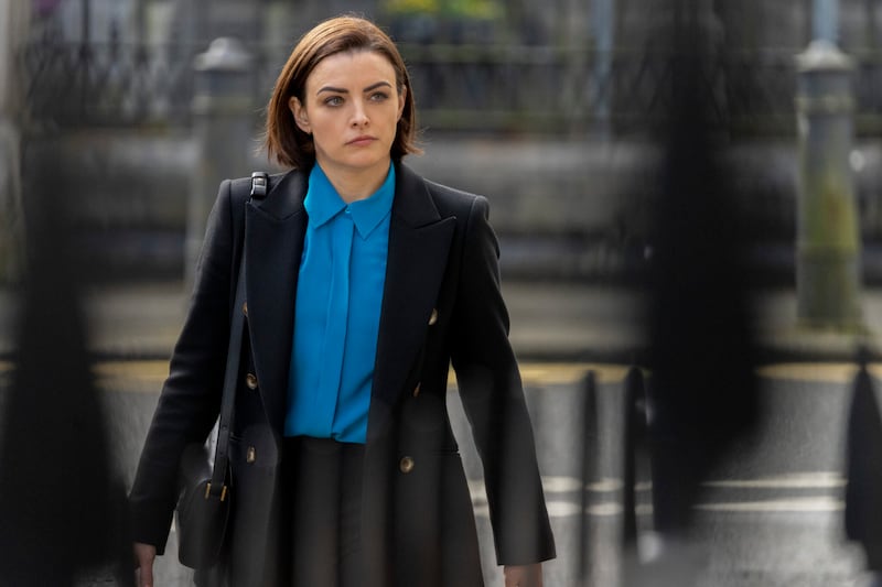 Hidden Assets: Nora-Jane Noone as Claire Wallace. Photograph: Bernard Walsh/AcornTV