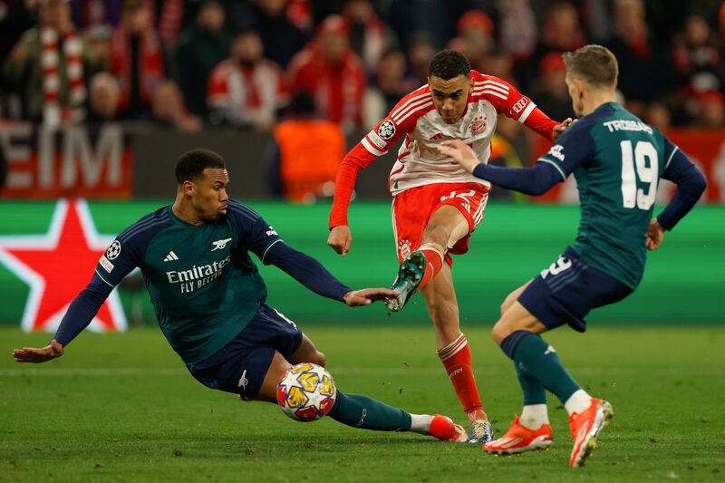 Bayern Munich's midfielder Jamal Musiala. Photograph: Odd Andersen/AFP via Getty Images)