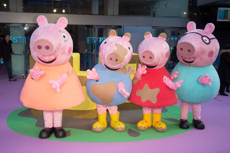 Peppa Pig: 'The dad was just stupid and the amount of body shaming going on, it’s not okay. Just because it’s not a female doesn’t mean it’s okay to body shame a male,' says Sarina Bellissimo. Photograph: Julian Parker/UK Press via Getty Images