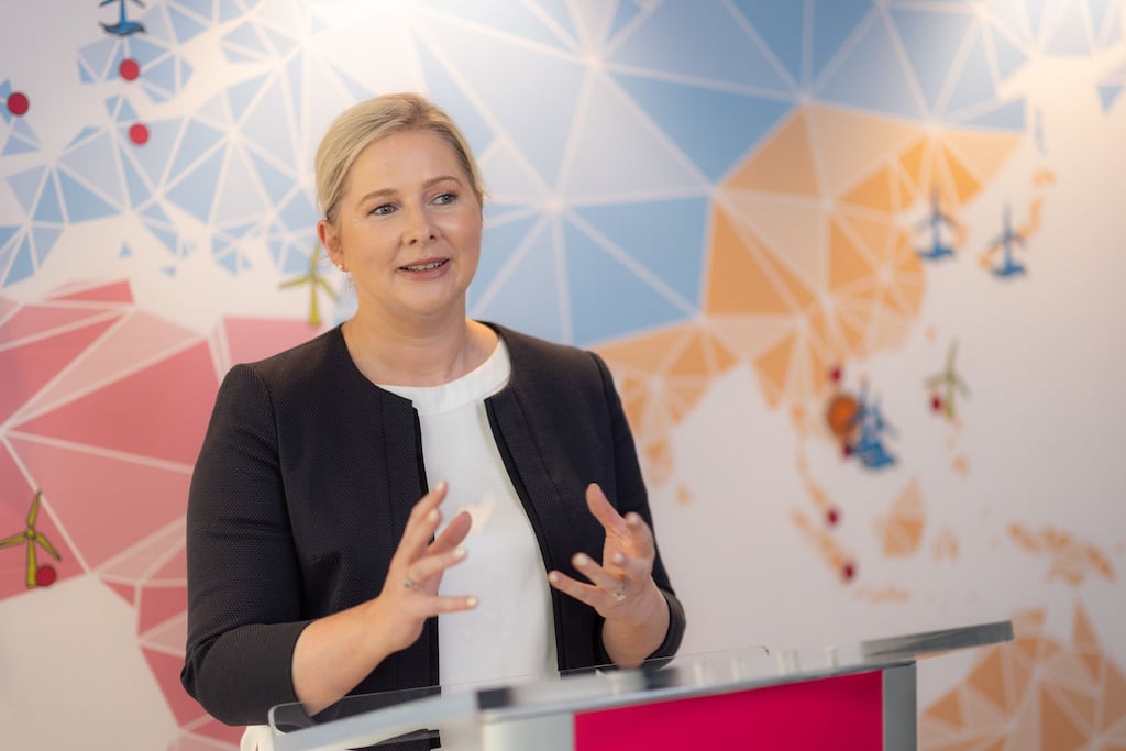 Mary Quaney, group chief executive of Mainstream Renewable Power, which plans to cut almost a third of its cost base after racking up more than €1.2 billion of pre-tax losses since the start of last year.