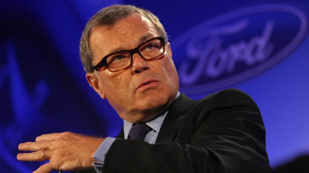 Chief executive of advertising giant WPP Martin Sorrell. Photograph: Monika Graff/The New York Times