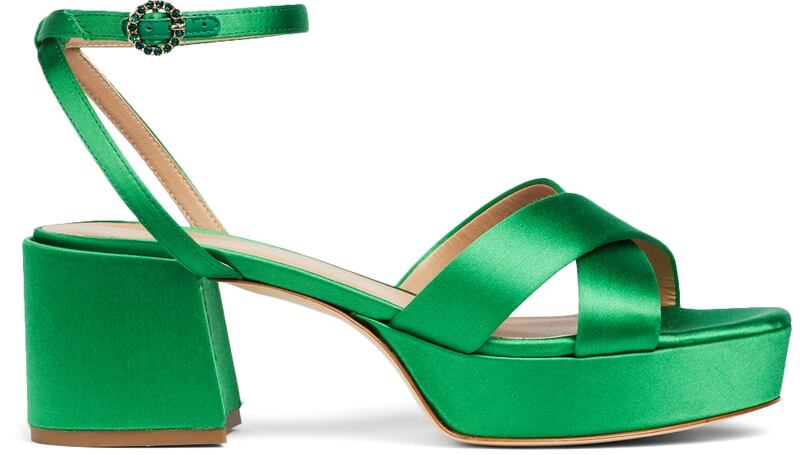 Emerald green platform, €495, LK Bennett