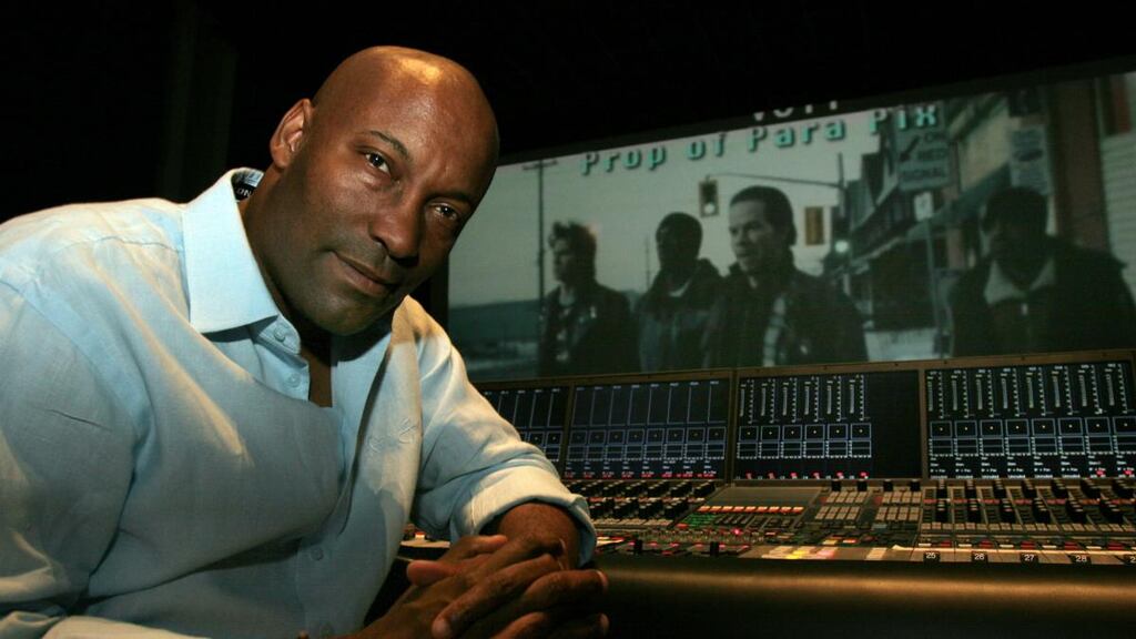 John Singleton: the director during postproduction for his film Four Brothers, in 2005. Photograph: Monica Almeida/NYT