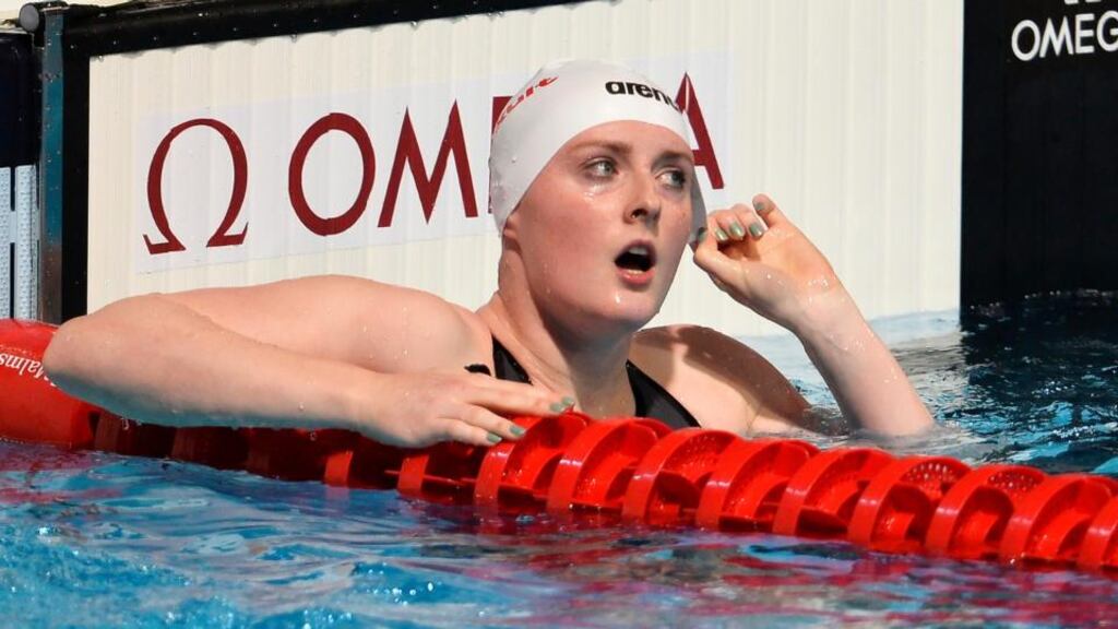 Fiona Doyle has qualified for the final of the 200 metres breaststroke at the Fina World Cup in Eindhoven. Photograph: Andrea Staccioli/Inpho