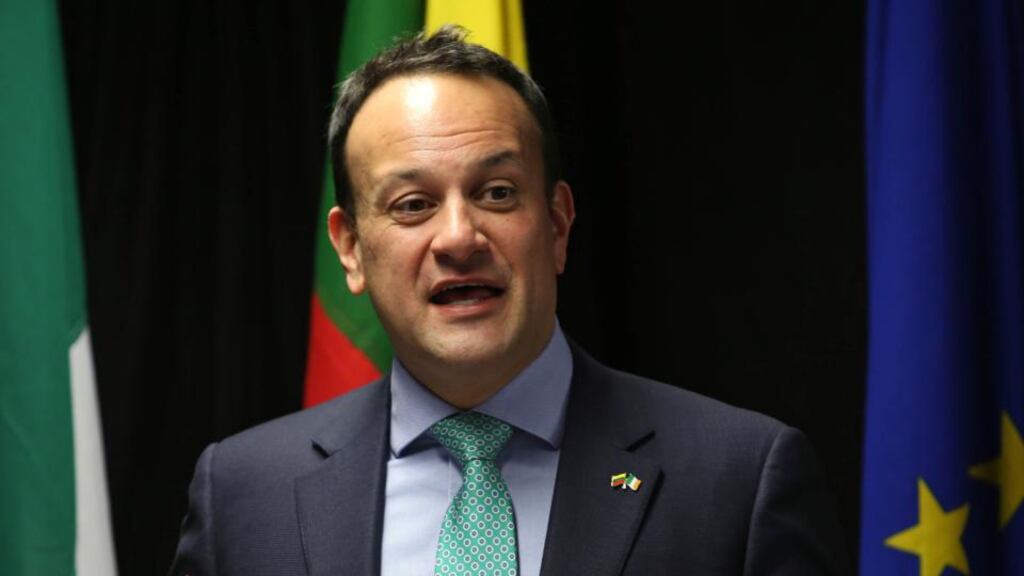Taoiseach Leo Varadkar said there was an ‘epidemic of violence against women’ which ‘needs to stop’. Photograph: Colin Keegan/Collins