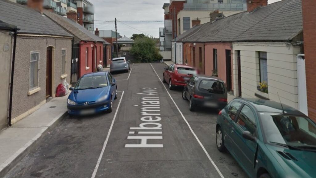 A man has died from injuries he sustained in a house fire on Hibernian Avenue in the North Strand area of Dublin on Friday night. Image: Google Streetview.