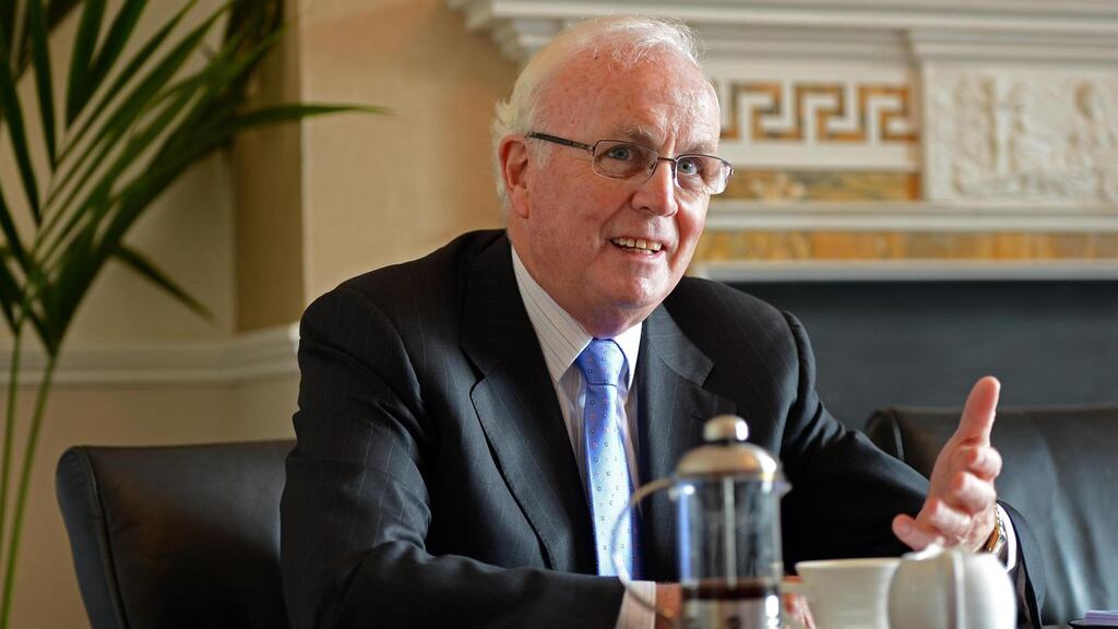 Nama chairman Frank Daly said the agency was committed to providing more funding to Northern Ireland debtors, in addition to the £123 million which has already been approved. Photograph: Eric Luke/The Irish Times