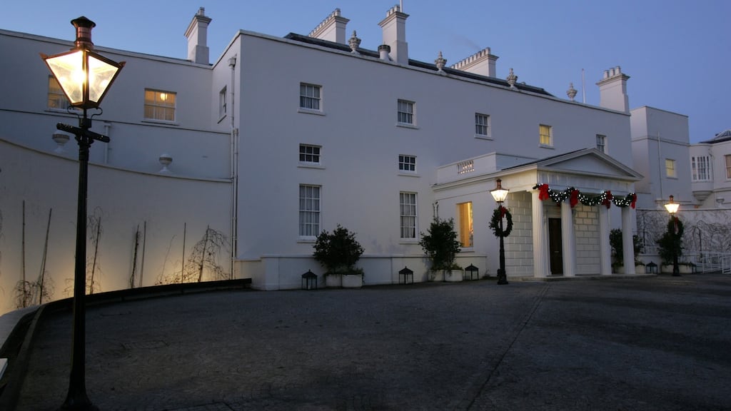 The court heard the defendant  had  cooked at various venues including Áras an Uachtaráin. File photograph: Frank Miller