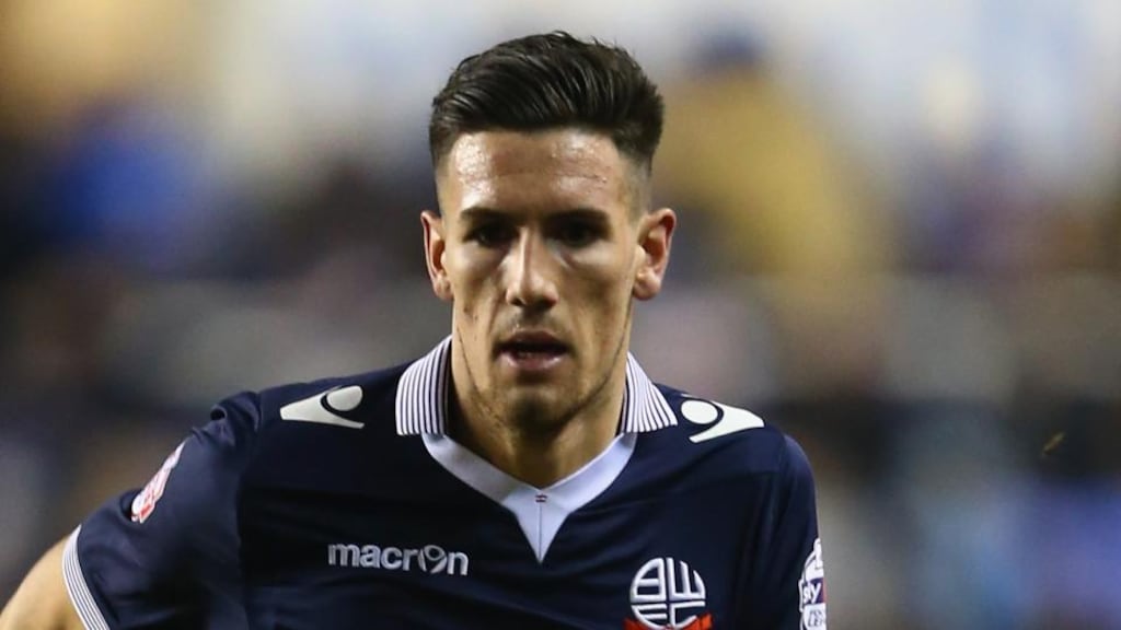 Bolton Wanderers striker Conor Wilkinson: “I wouldn’t play for England, no way.” Photograph: Michael Steele/Getty Images