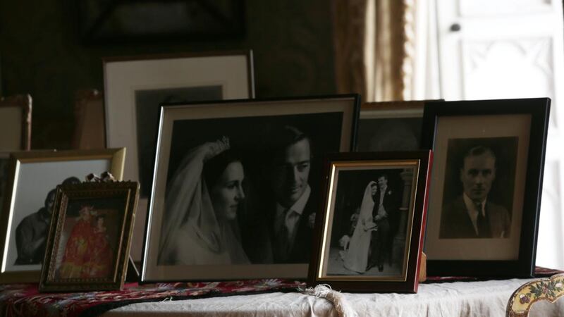 Rosse family photographs. Photograph: Laura Hutton