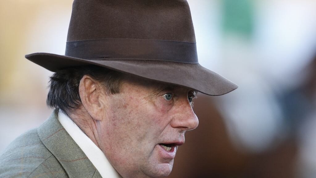 Nicky Henderson: “The press have beaten me to bits … they’re calling me a liar”. Photo: Alan Crowhurst/Getty Images