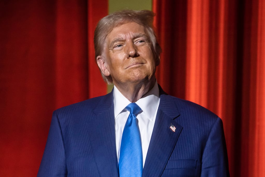 US president-elect Donald Trump has been threatening to impose blanket tariffs on all imports to improve the US trade balance. Photograph: Dave Sanders/New York Times