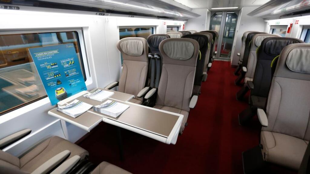 Twenty years ago this month, the first Eurostar service left London’s Waterloo station for Paris. The service still its challenges as many of the carriages feel dated, while wifi is not available. Photograph: Reuters