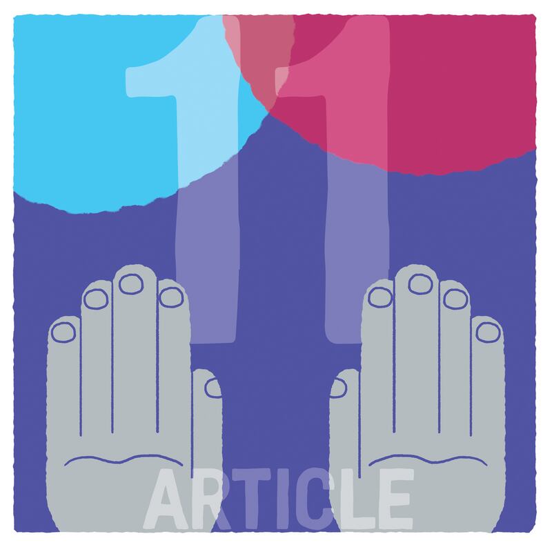 You should be considered innocent until it can be proved that you are guilty. If you are accused of a crime, you should always have the right to defend yourself. Nobody has the right to condemn you and punish you for something you have not done.
