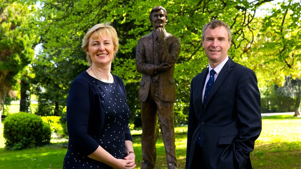 Helen Brophy, director of UCD Smurfit Executive Development and Prof Anthony Brabazon, Dean of UCD College of Business. Photograph: Shane O’Neill, Coalesce.