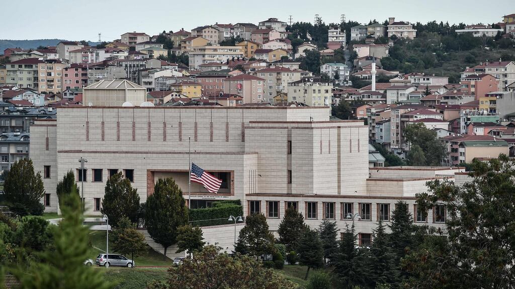 A general view of the US consulate in Istanbul, Turkey. Photograph: Ozan Kose/AFP/Getty Images