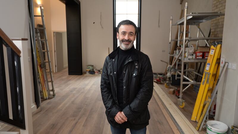 Emmet Long: ‘It’s all about where you want to be. If a house isn’t particularly nice to look at, you can make it nice.’ Photograph: Dara Mac Dónaill