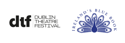 Dublin Theatre Festival and Ireland Blue Book Logos
