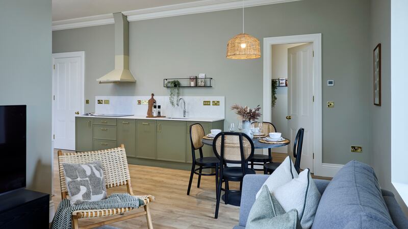 Open-plan living space