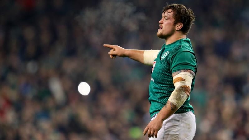 Andrew Porter: gym, school, rugby training, gym made up his teenage days. Photograph: Oisin Keniry/Inpho