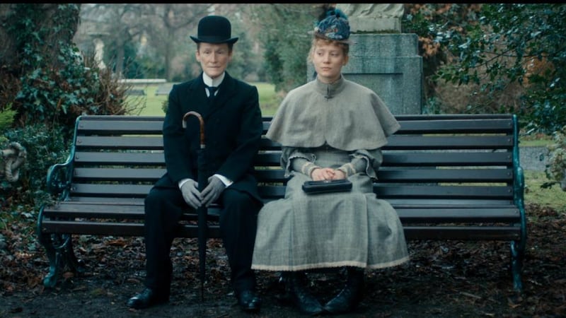 Banville on screen: Glenn Close and Mia Wasikowska in ‘Albert Nobbs’