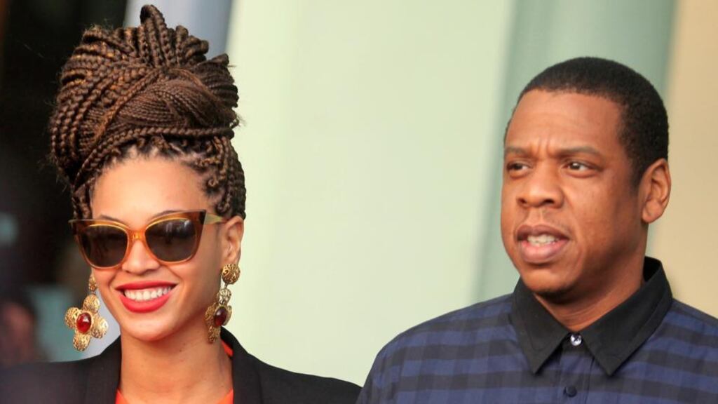 American singer Beyonce and her husband rapper Jay-Z leaving their hotel in Havana at the beginning of April. The visit was a cultural trip that was fully licensed by the US treasury department, a source familiar with the trip said. Photograph: Enrique De La Osa/Reuters