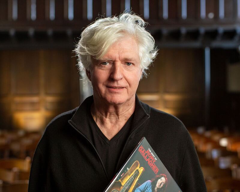 Dónal Gallagher, brother of guitarist Rory Gallagher. Photograph: RTÉ