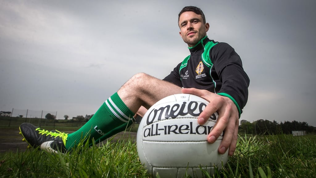 Former London footballer Dave McGreevy helped found East Belfast GAC. Photograph: James Crombie/Inpho