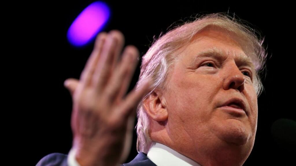 US businessman and television personality Donald Trump has launched a committee to determine whether he should seek the Republican nomination in the 2016 presidential election. File photograph: Jim Young/Reuters