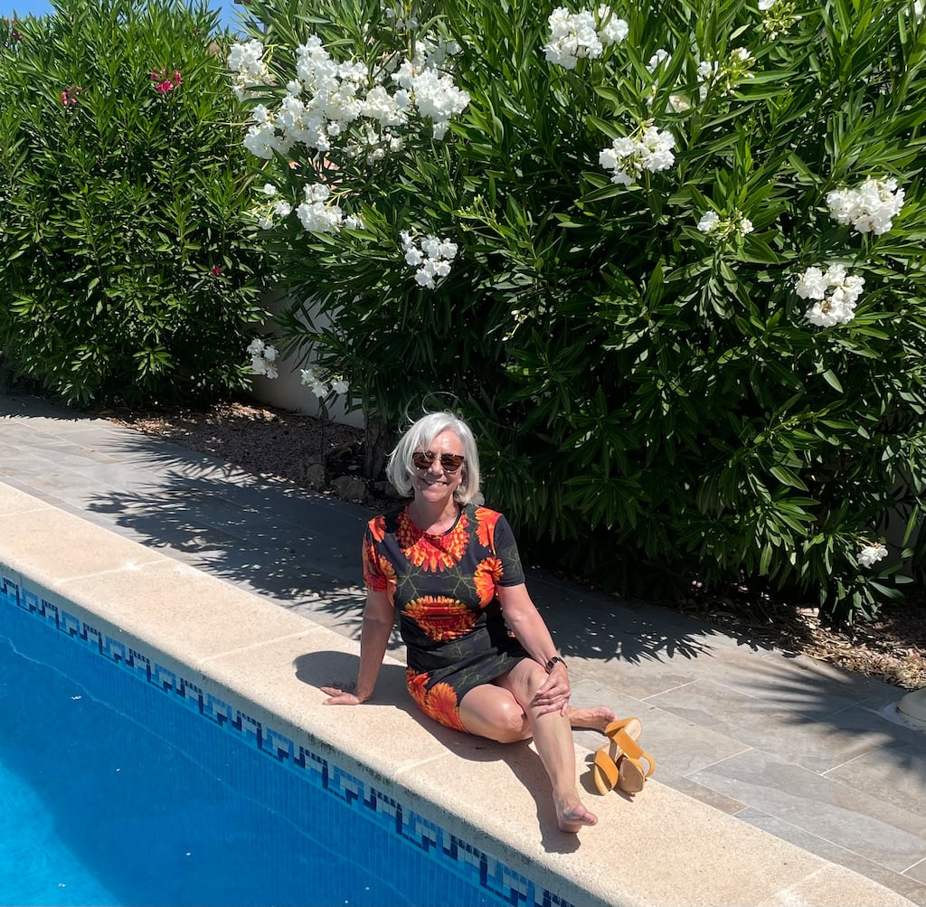 Sheila O'Flanagan at home in Alicante