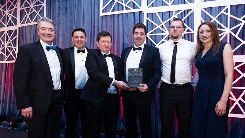 Pat Kirwan, director, C+W O'Brien Architects presents the building of the year – public to the Craftstudio Architecture and Gaffney and Cullivan Architects team