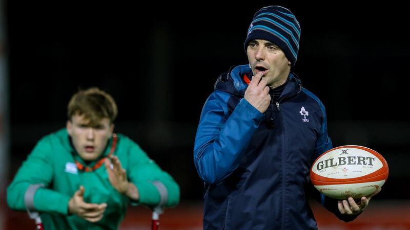 Ireland coach Noel McNamara.