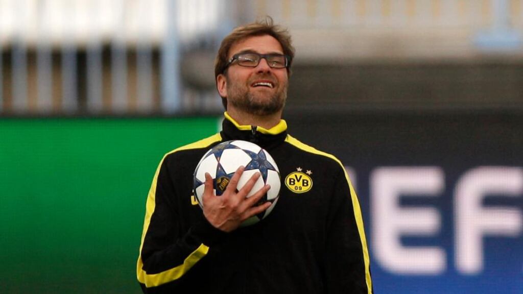 Borussia Dortmund’s coach Jurgen Klopp refuses to understimate Champions League quarter-final opponents Malaga despite their off-field problems. Photograph: Jon Nazca/Reuters