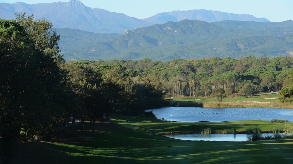The 13th hole at PGA Catalunya near Girona, Spain. File photograph: Getty