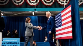 Kamala Harris says she will seek Democratic nomination as Biden drops out of race