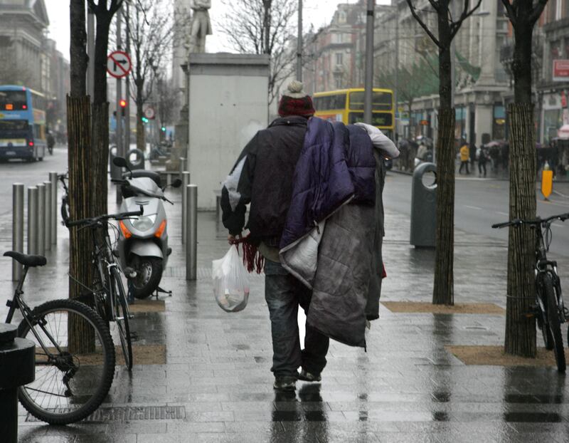 Homelessness is often seen as part of a 'circular relationship', with people moving from prison to the streets, and back. Photograph: Cyril Byrne