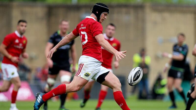 Tyler Bleyendaal was named Munster’s player of the season for 2016-17. Photograph: Tommy Dickson/Inpho