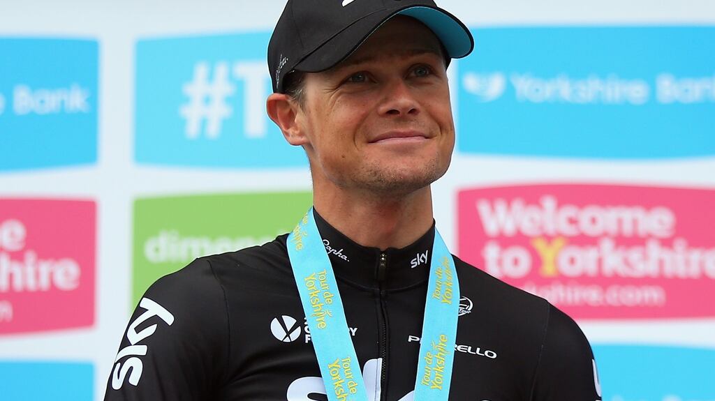 Nicolas Roche fell ill the day after competing in the Olympic road race. Photograph: Bryn Lennon/Getty Images