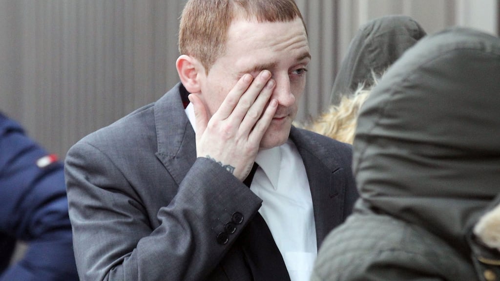 James Connors (29), of Rosemount, Drinagh, Co Wexford, has pleaded not guilty to the murder of James Ryan (27) at Hollyville Heights in Wexford town on January 25th, 2012. Photograph: Collins Courts.