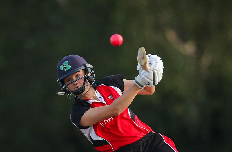 Gaby Lewis won the November award. Photograph: Oisin Keniry/Inpho