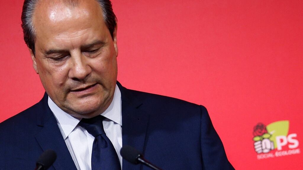 Socialists’ downfall: Jean-Christophe Cambadélis, the party’s secretary general, was among the electoral losers. Photograph: Geoffroy Van Der Hasselt/AFP/Getty