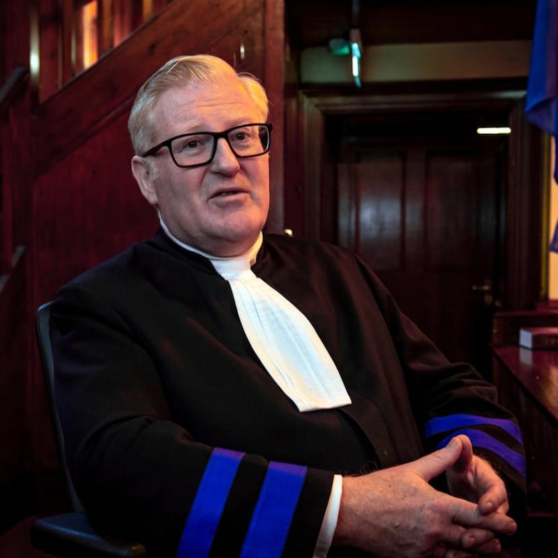 Judge Colm Roberts, in Bandon District Court, Co Cork. Photograph: Michael Mac Sweeney/Provision